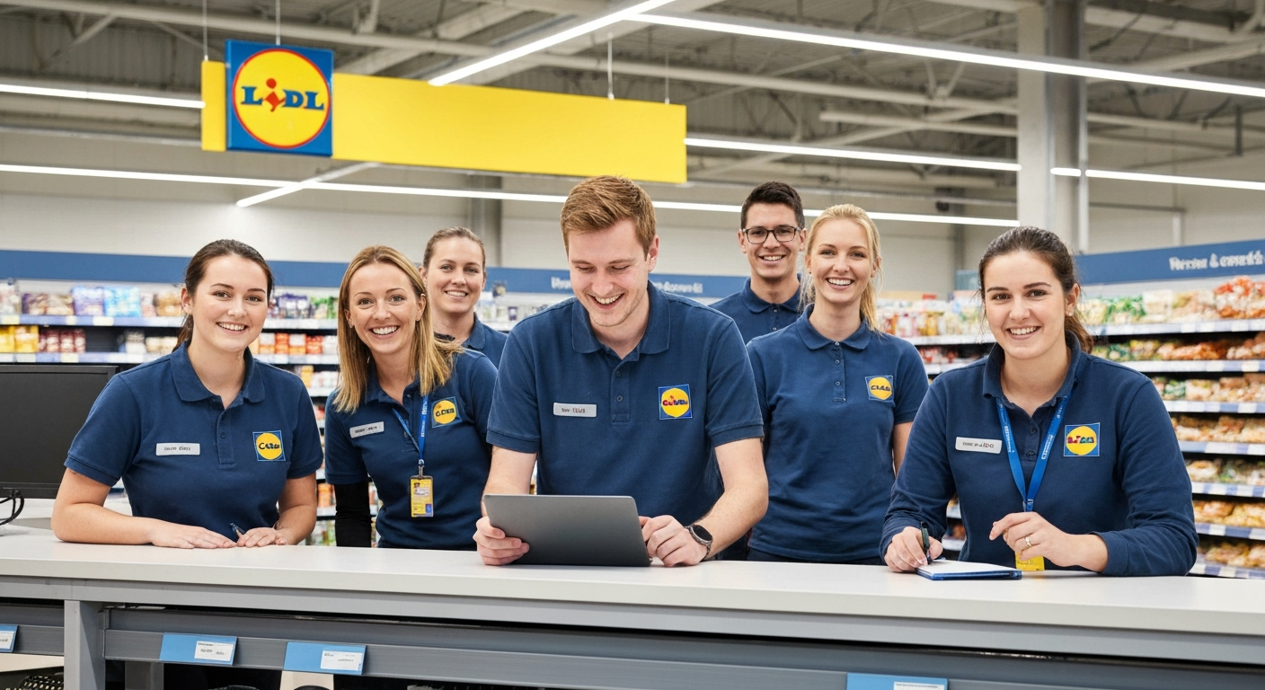Lidl employees working in United Kingdom